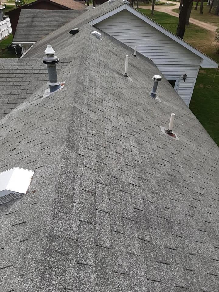 Home before exterior work